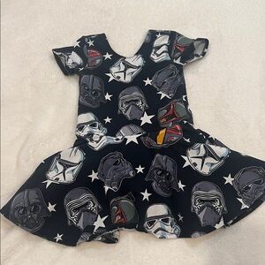 Star Wars Character Print Dress